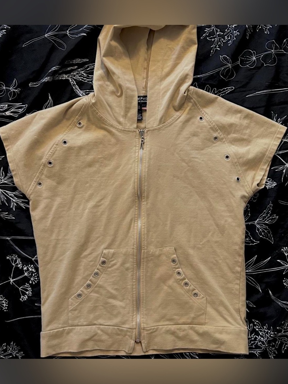 2000s rampage zip up t shirt